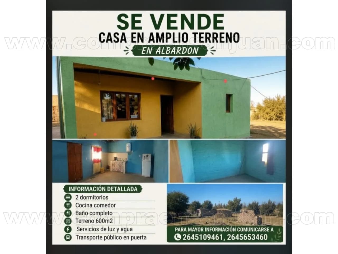 Venta. Casa En Amplio Terreno En Albardon, El Rincon