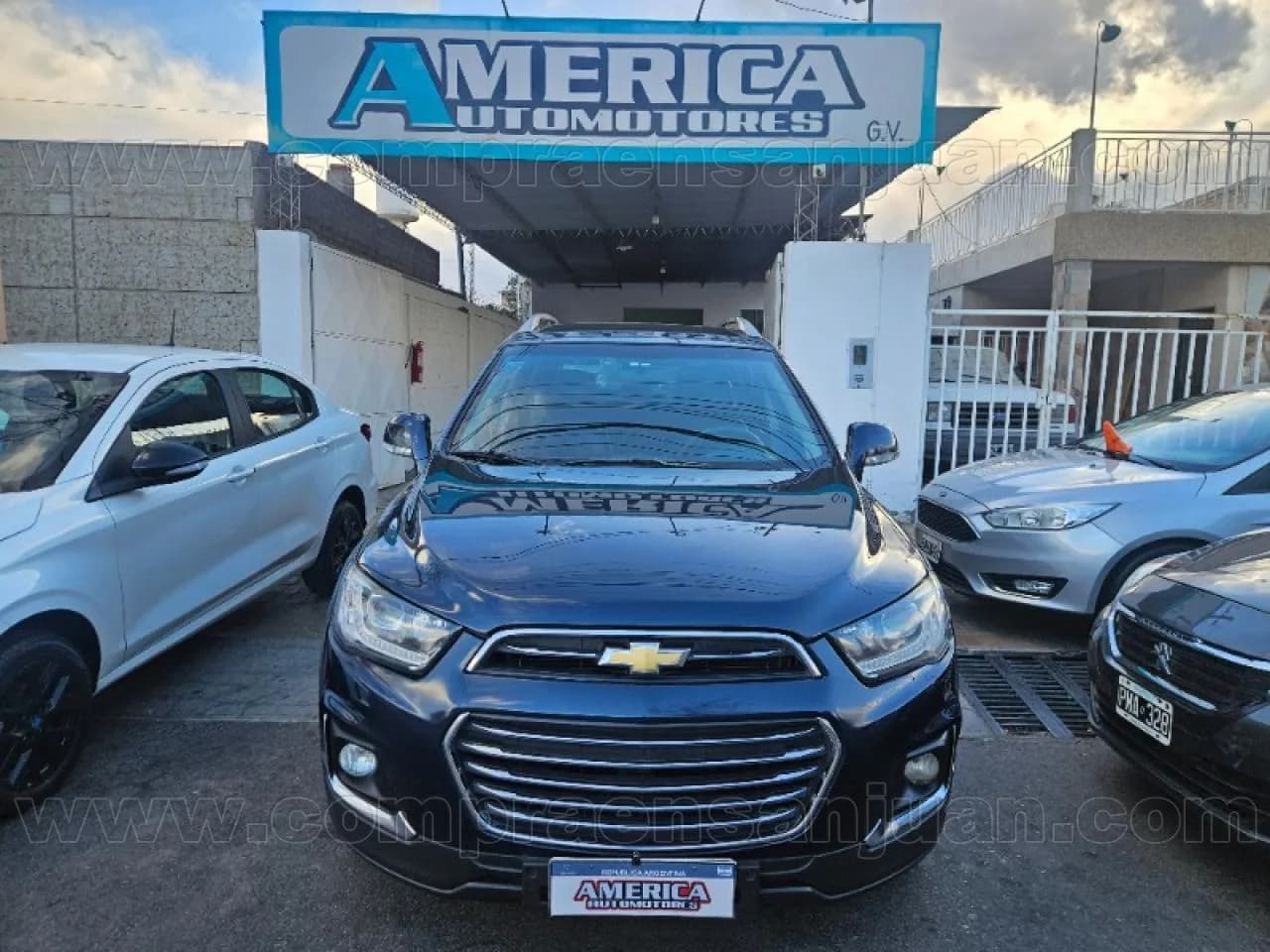 Chevrolet Captiva Lt 2.4 2017 $12.000.000 Resto En Cuotas