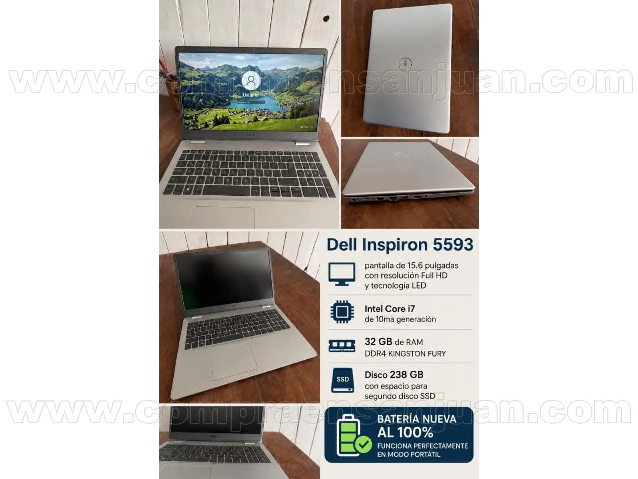 Dell Intel I7 - 32 Gb Ram
