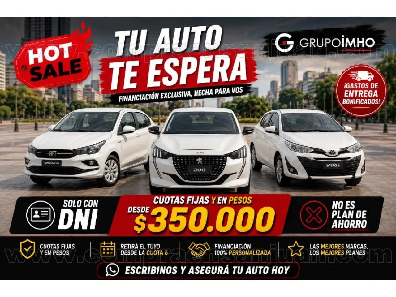 Cuotas Fijas Y Pesos. Tu Auto Te Espera