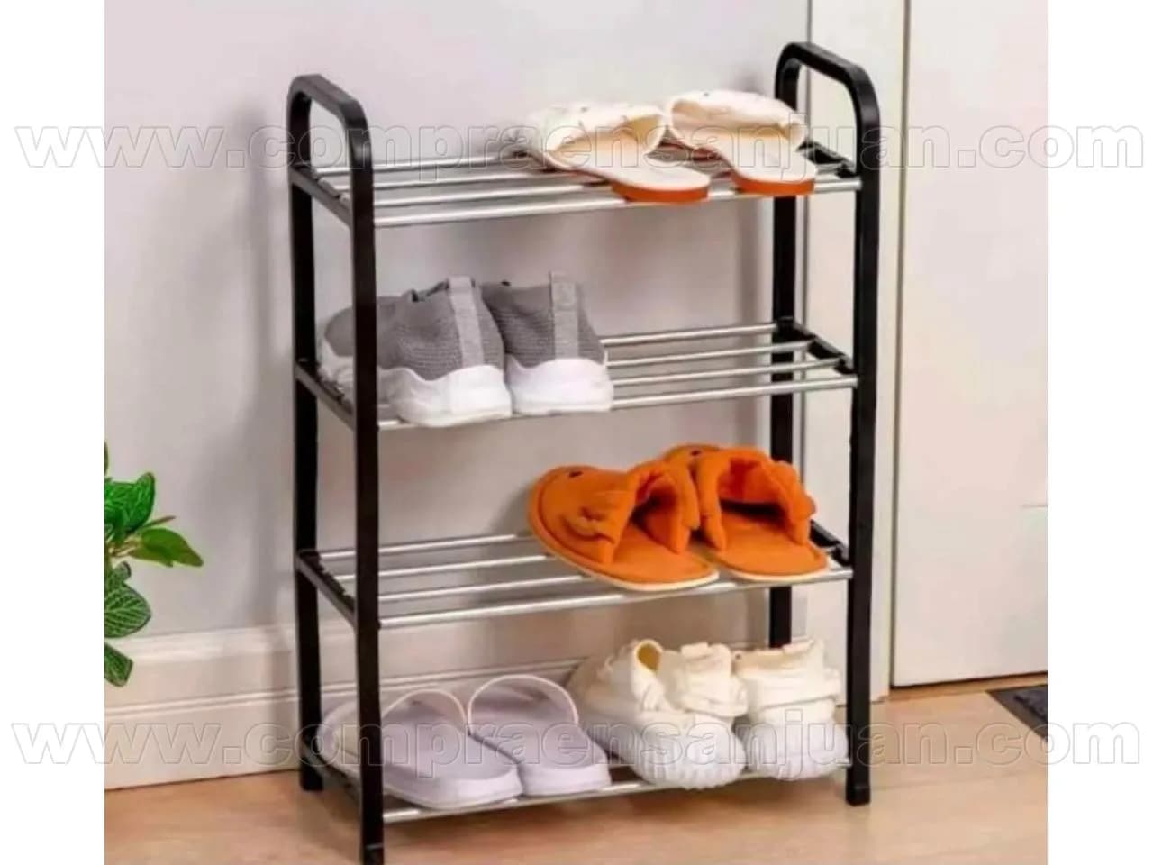 Zapatero Patagonia Home 4 Estantes 59x42x19 Cm