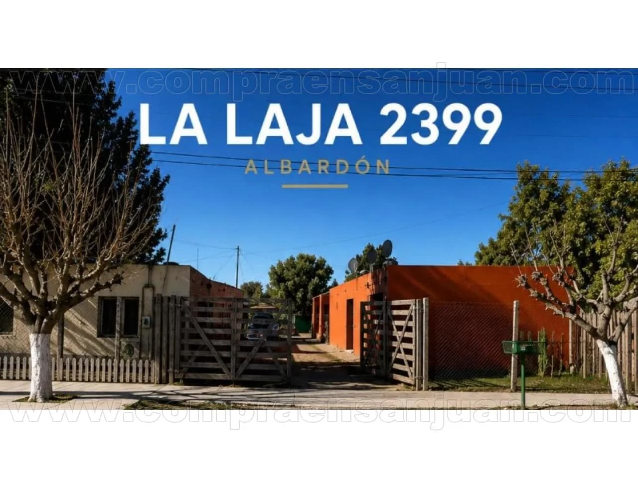 Venta. Salón Comercial | Cabaña Calle La Laja, Albardón
