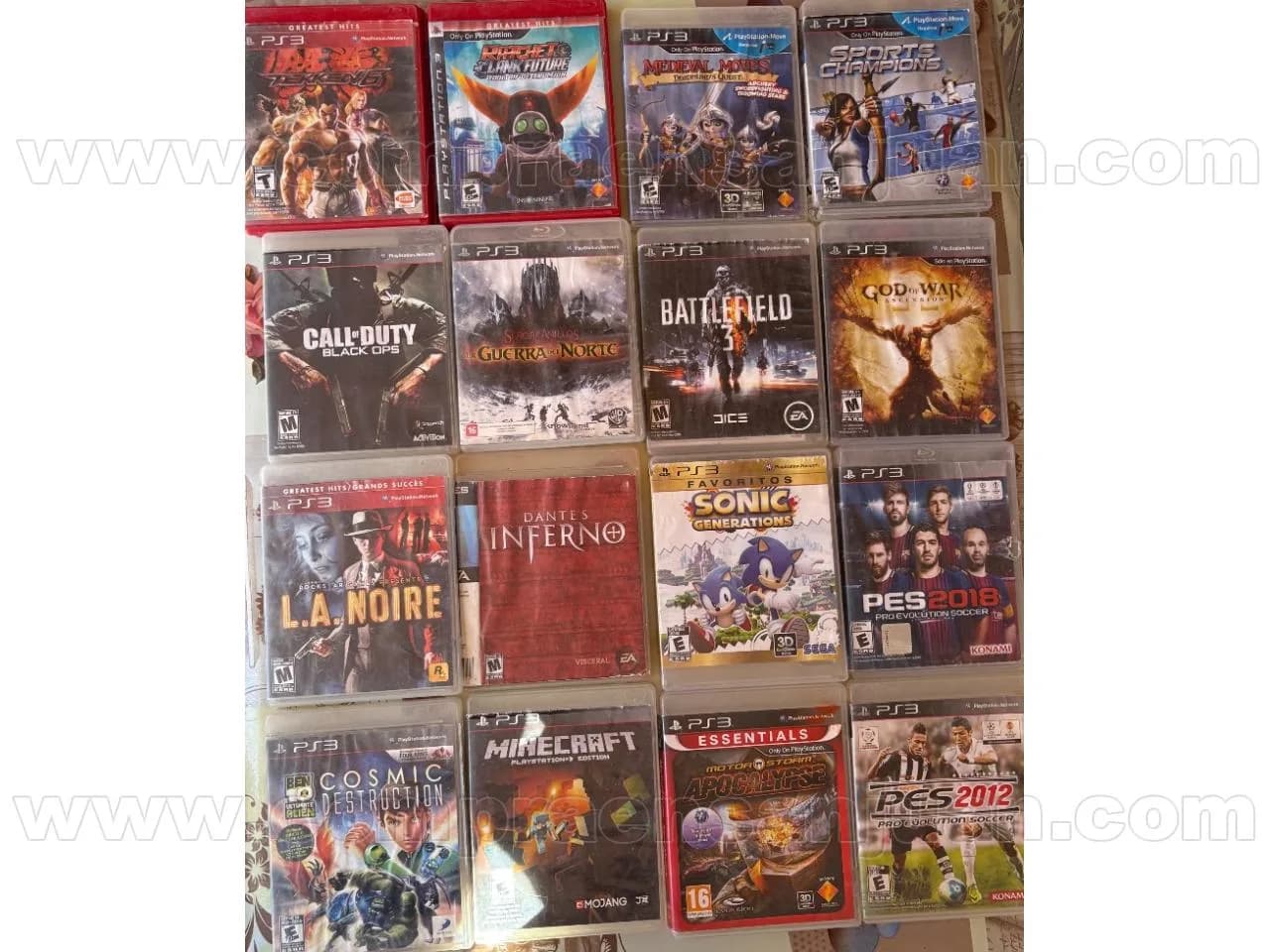 Combo De 17 Videojuegos Ps3