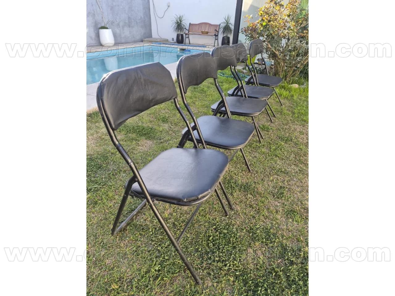 Sillas Plegables De Caño