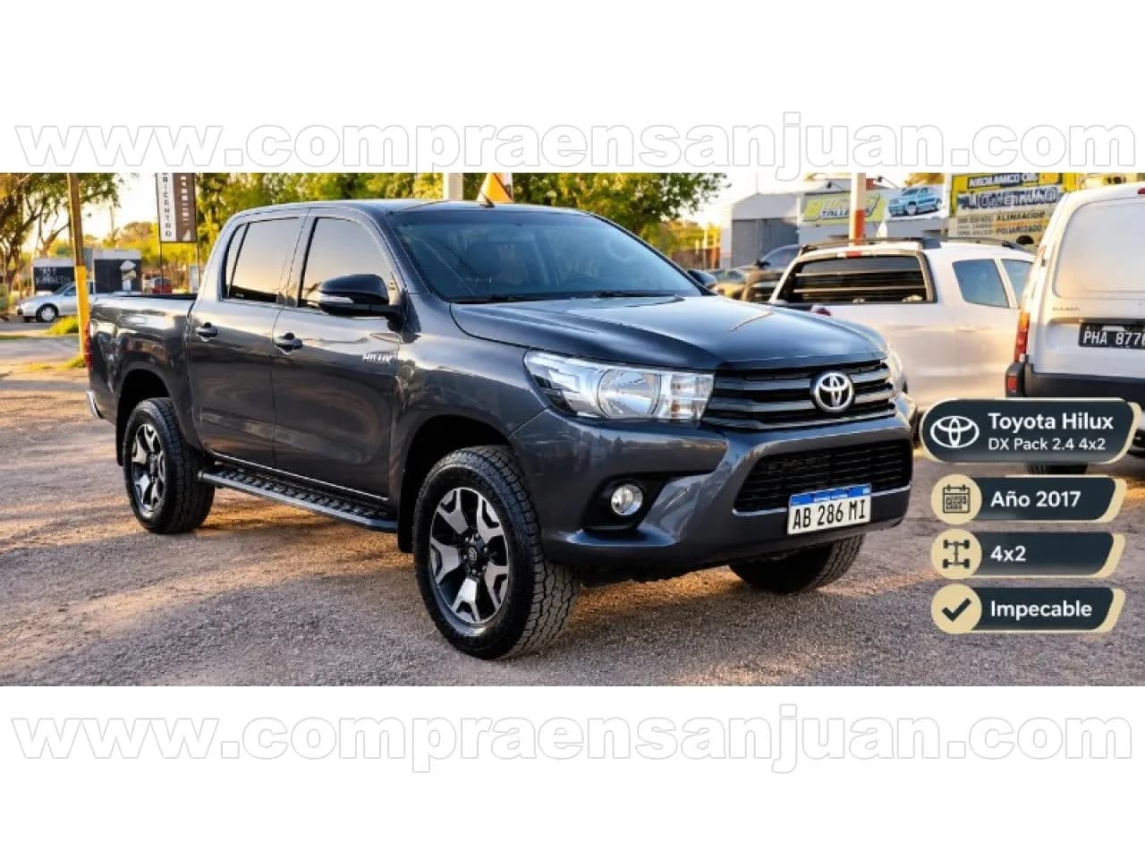 Toyota Hilux Dx 4x2, 2017