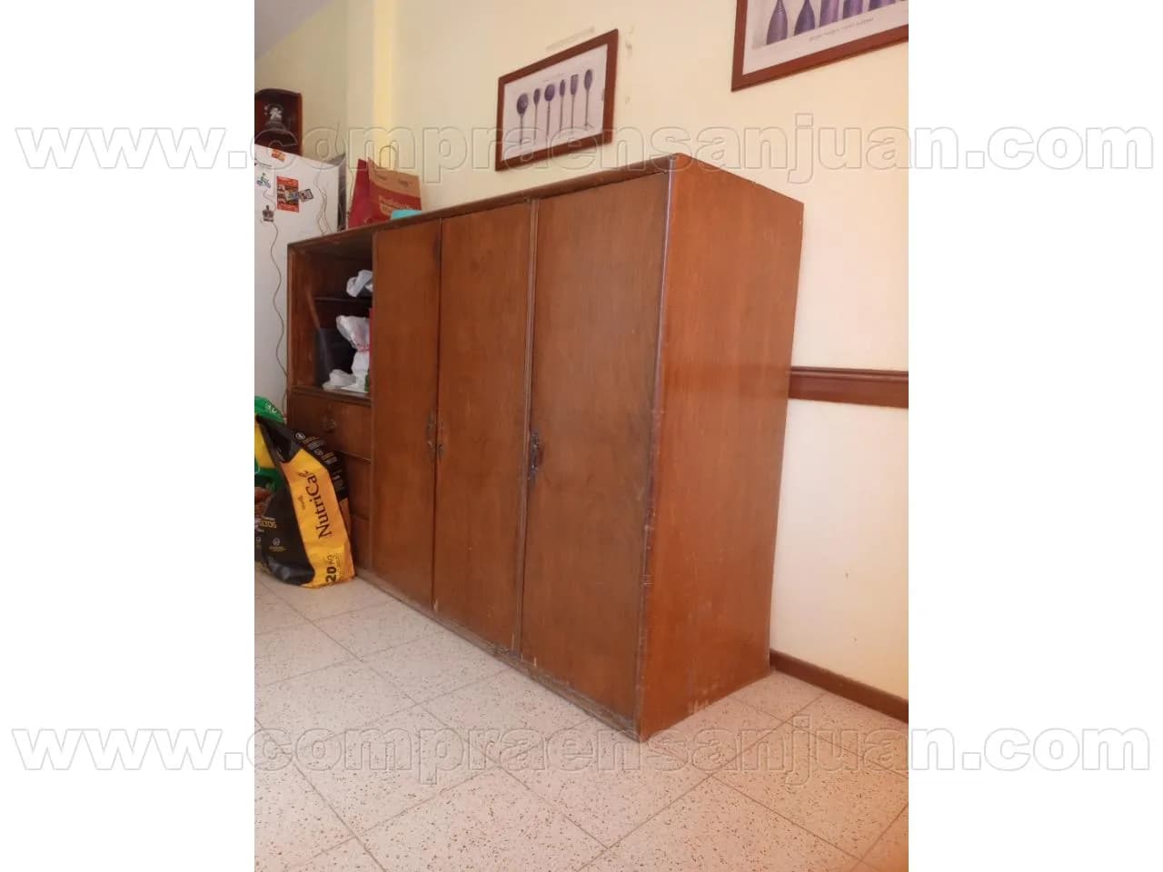 Mueble De Madera Ideal Comedor O Living