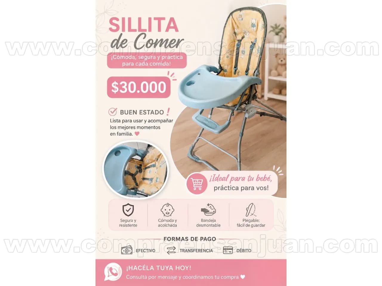 Sillita De Comer