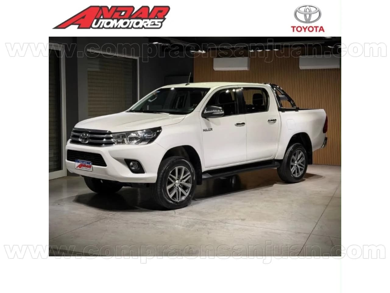Toyota Hilux Srv Tdi 2016