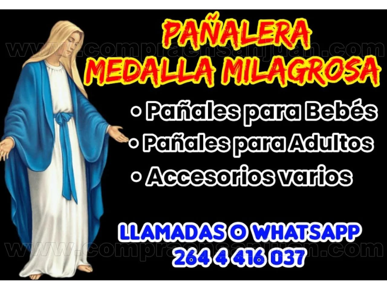 Pañalera Medalla Milagrosa - Babysec Ultra Soft