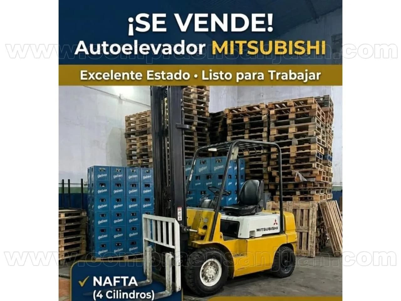 Autoelevador Mitsubishi