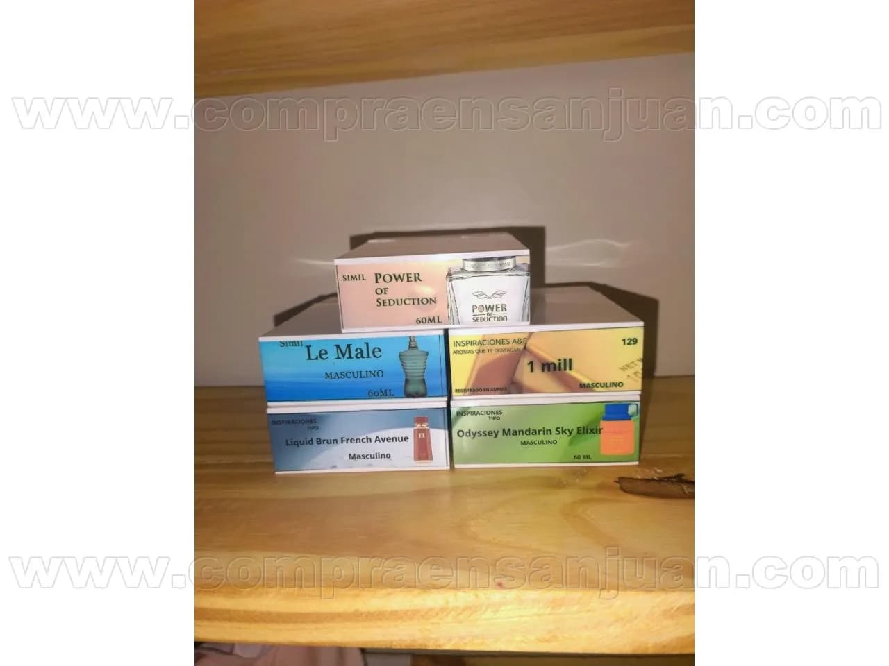 Perfume Concentrado Nacionales