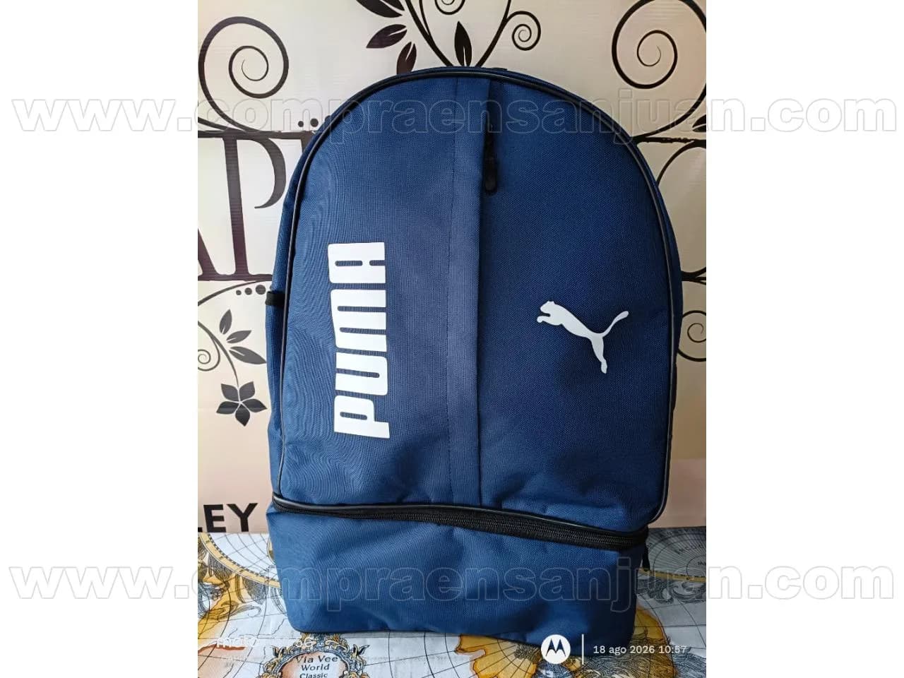 Mochila Con Botinero