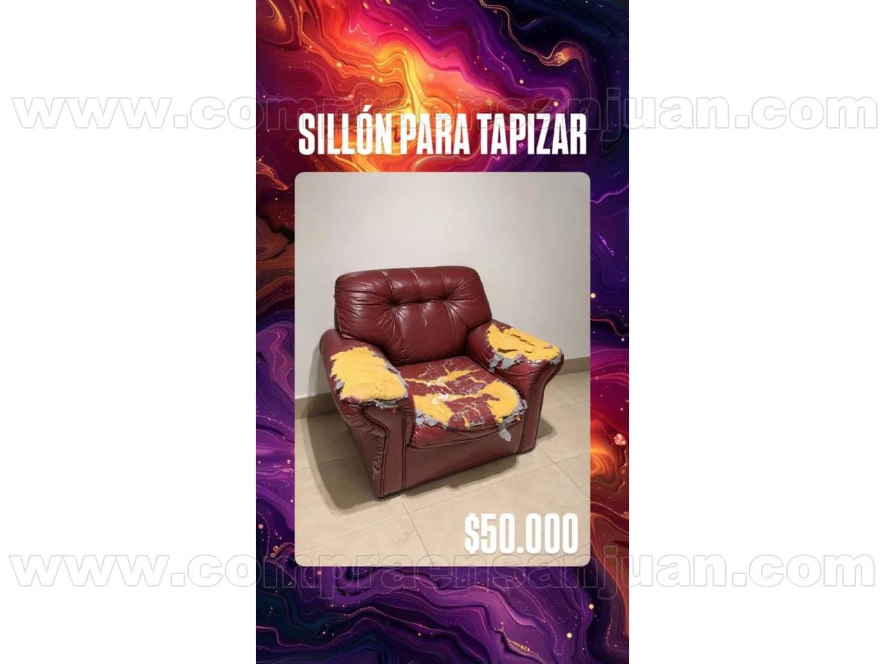 Sillón Para Tapizar