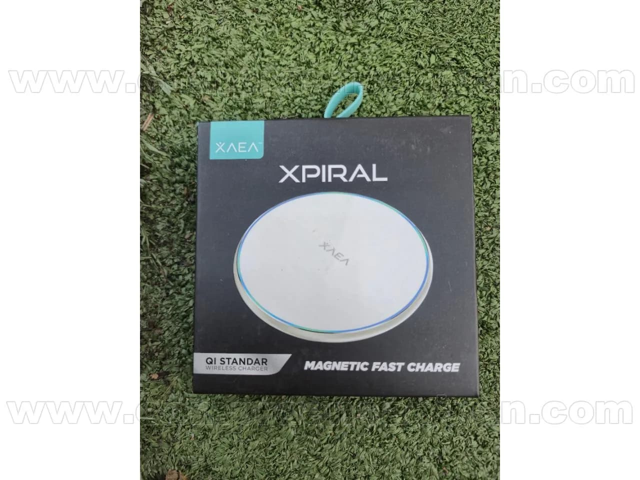 Cargador Inalámbrico Xaea Xpiral Qi Standar Entrega 20w De Potencia