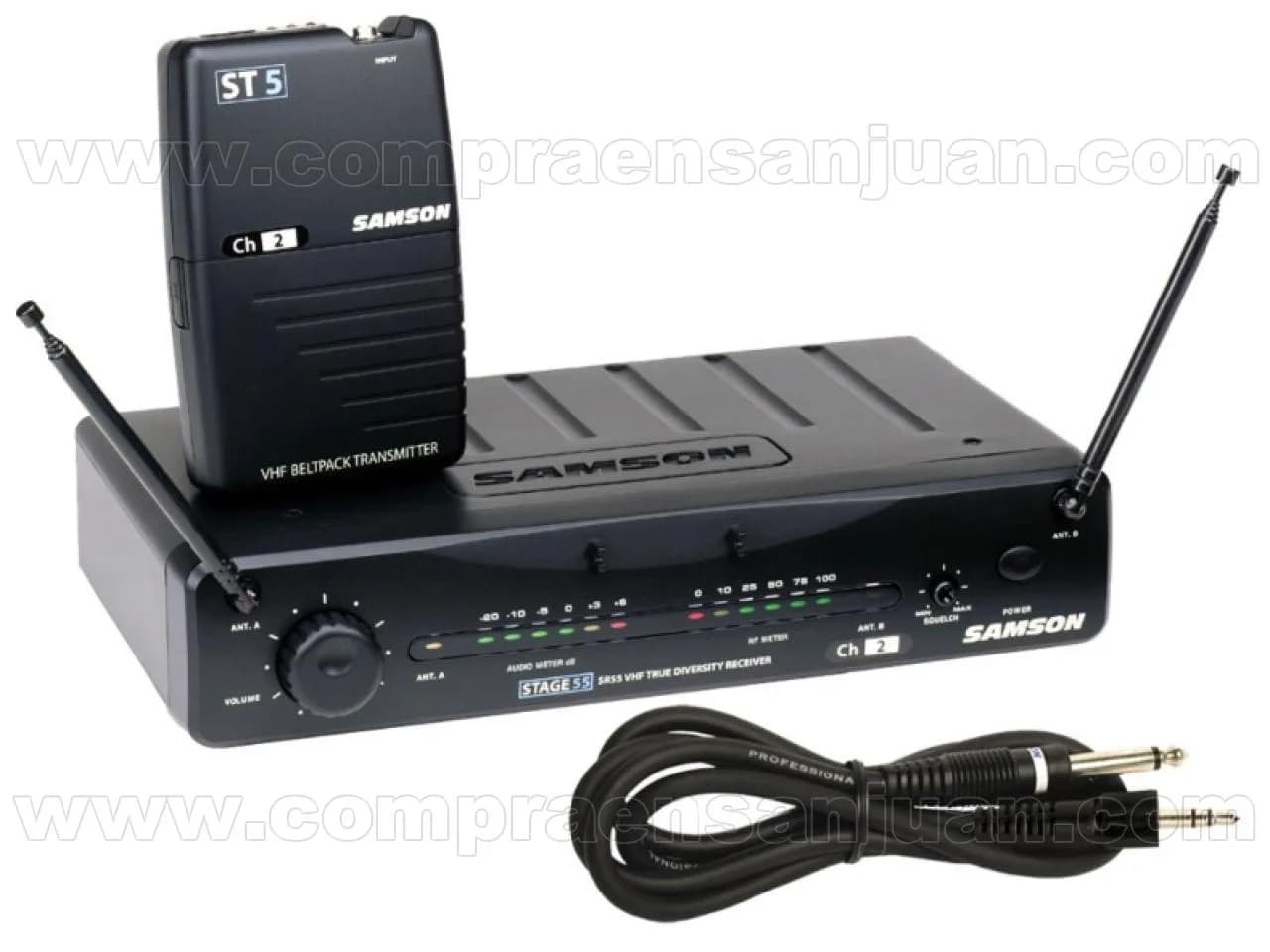 Sistema Inalámbrico Para Guitarra Bajo Samson Stage 55 Nuevo