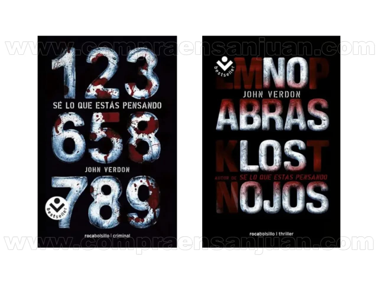 Lote De Dos Libros De John Verdon