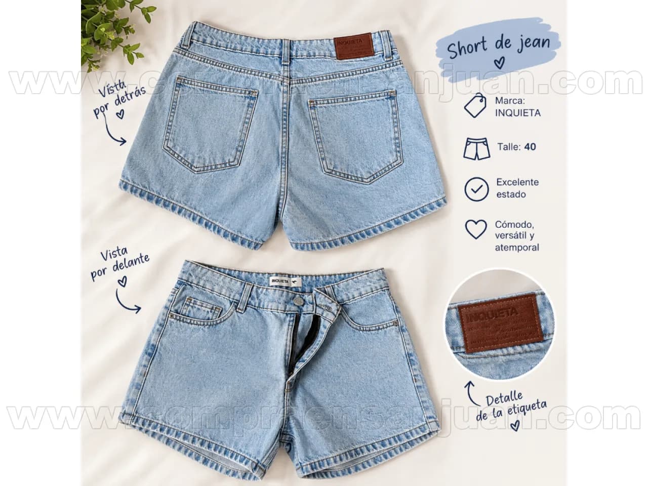 Short Y Bermudas