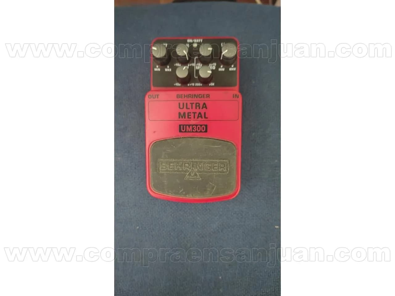 Pedal De Efecto Metal. En Buenas Condiciones