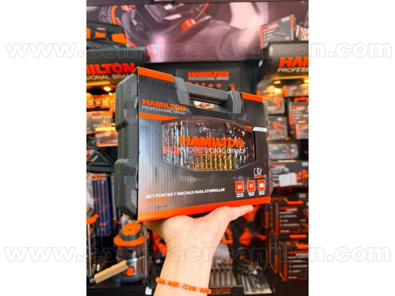 Set Puntas Y Mechas Atorn. 101pz Hamilton