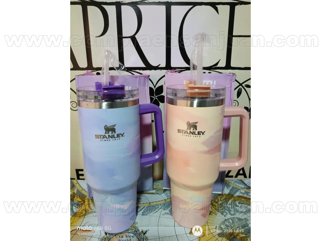 Vasos Quencher 1,200l 💜🧡