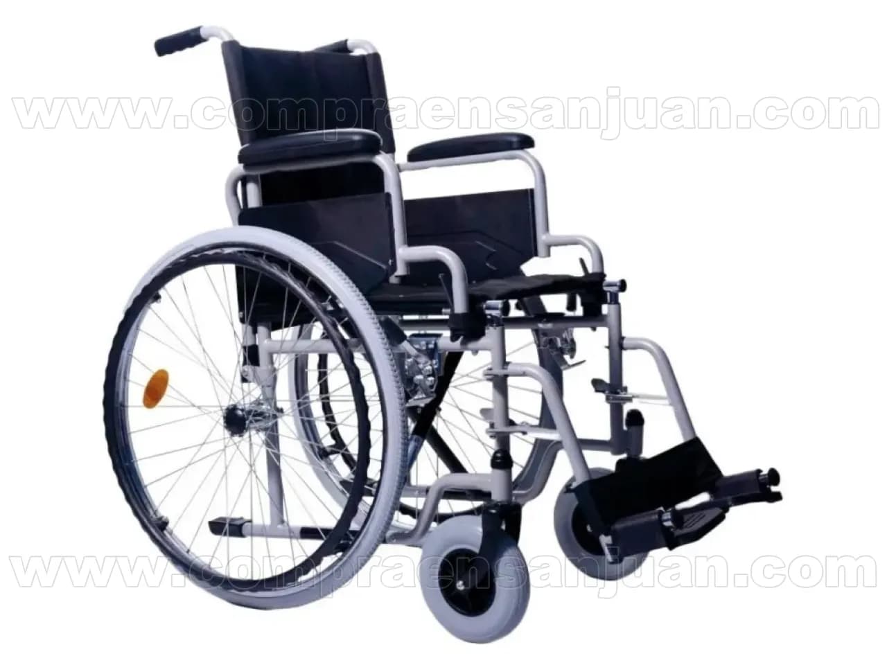 Silla De Ruedas Plus Quick Release Silfab S3015/46 Cm Ancho Gris