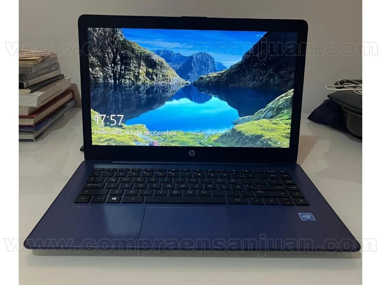 Hp Stream 14-ax112la 4gb 64gb Celeron Royal Blue