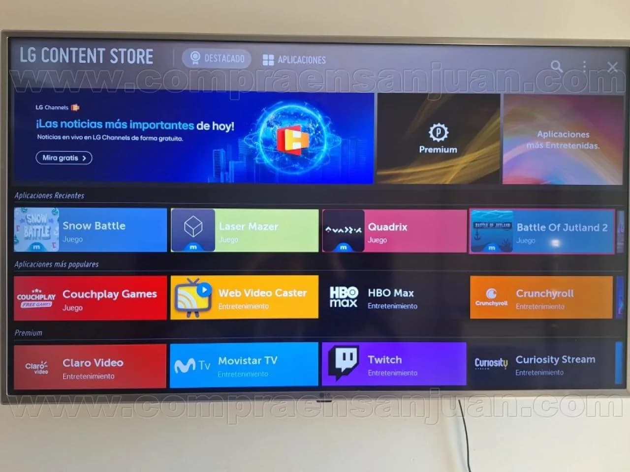 Tv Lcd Smart 50 Pulgadas Marca Lg
