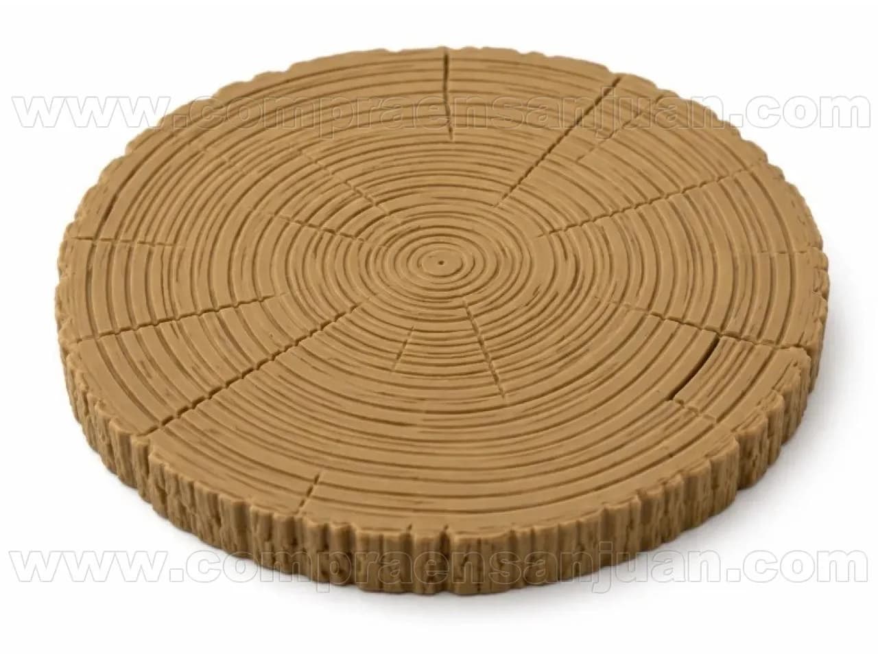Posavasos De Rodajas De árbol