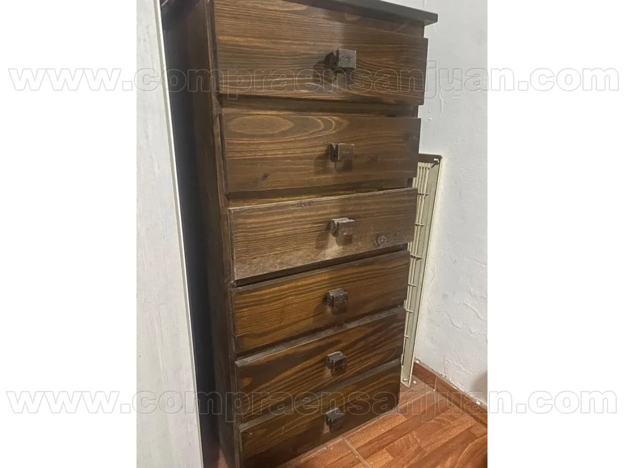 Cajonera De Madera/ Pino