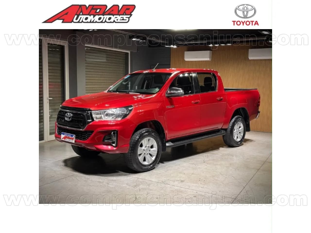 Toyota Hilux Srv 2019 4x2
