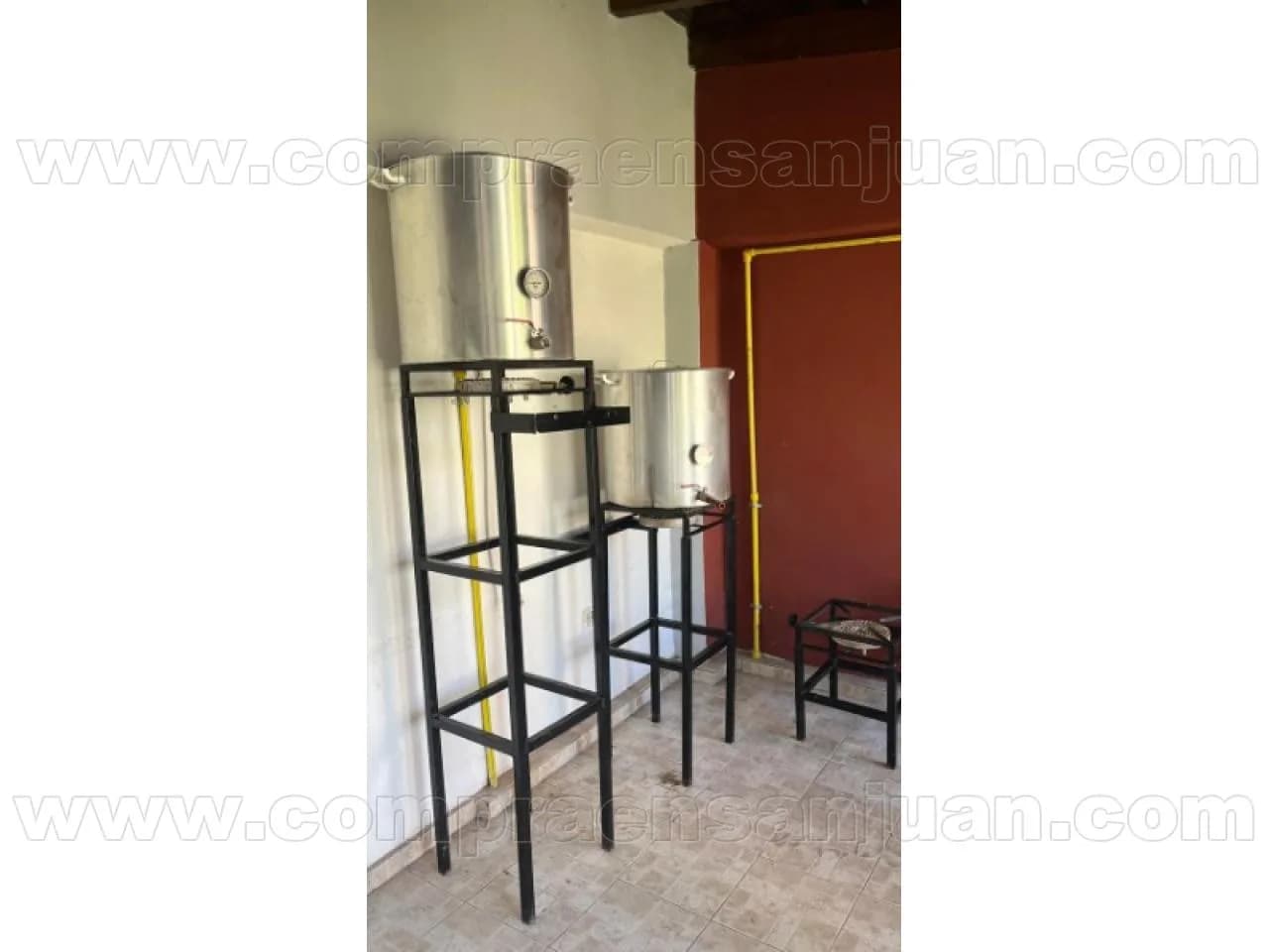 Cerveza. Bloque De Cocción Semi Profesional. 80 Litros Finales.