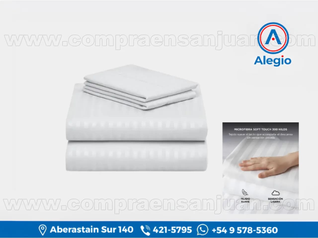 Juego De Sabanas Rieti By Gadnic Queen Size 100% Poliester Blanco Saban015 - Nuevo (#84581)