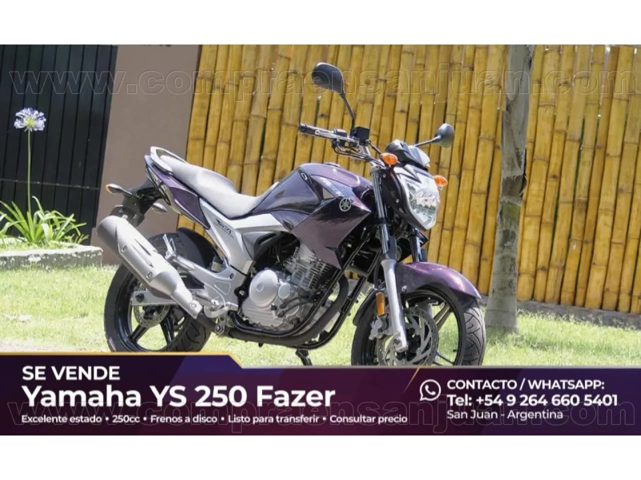 Yamaha Ys 250 Fazer