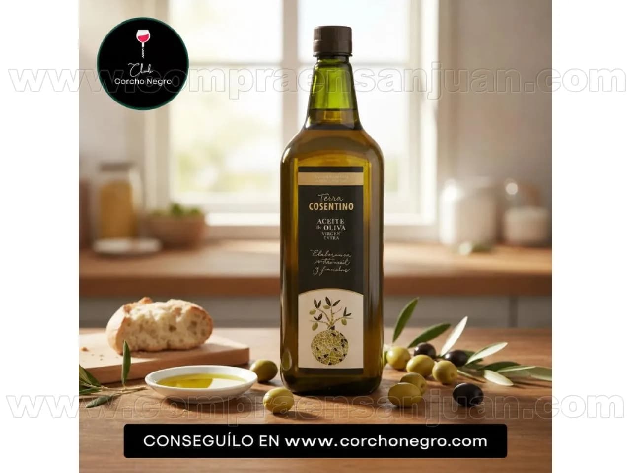 Aceite De Oliva Extra Virgen Terra Consentino 1 Lt Pet