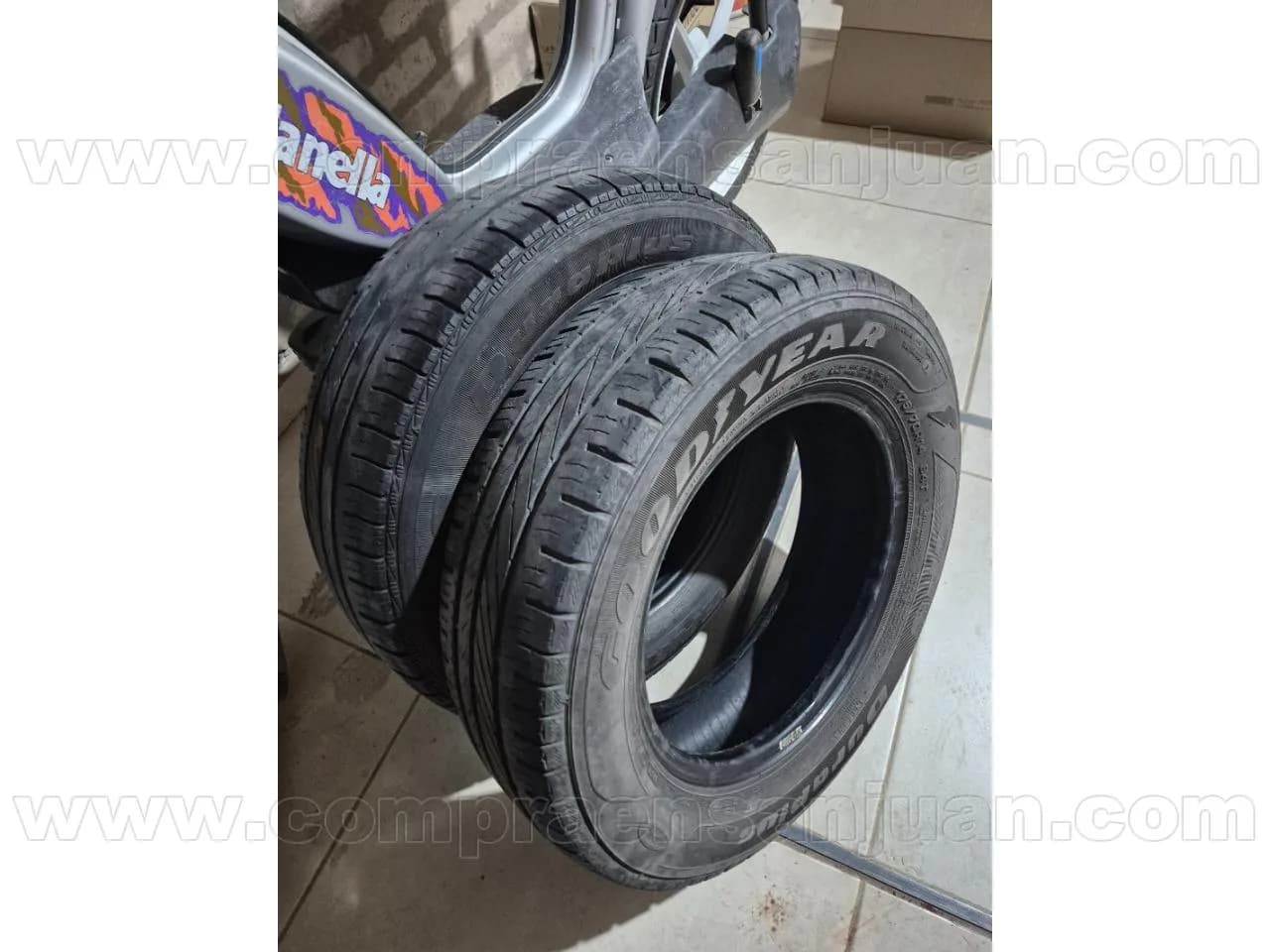 4 Cubiertas Goodyear 175 70 R14 - Impecables Dibujo