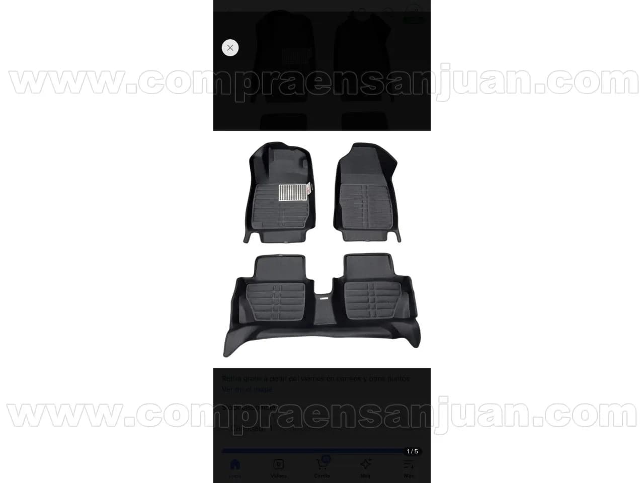 Alfombras Termoformadas Ziel Technology Para Ford Fiesta Kinetic