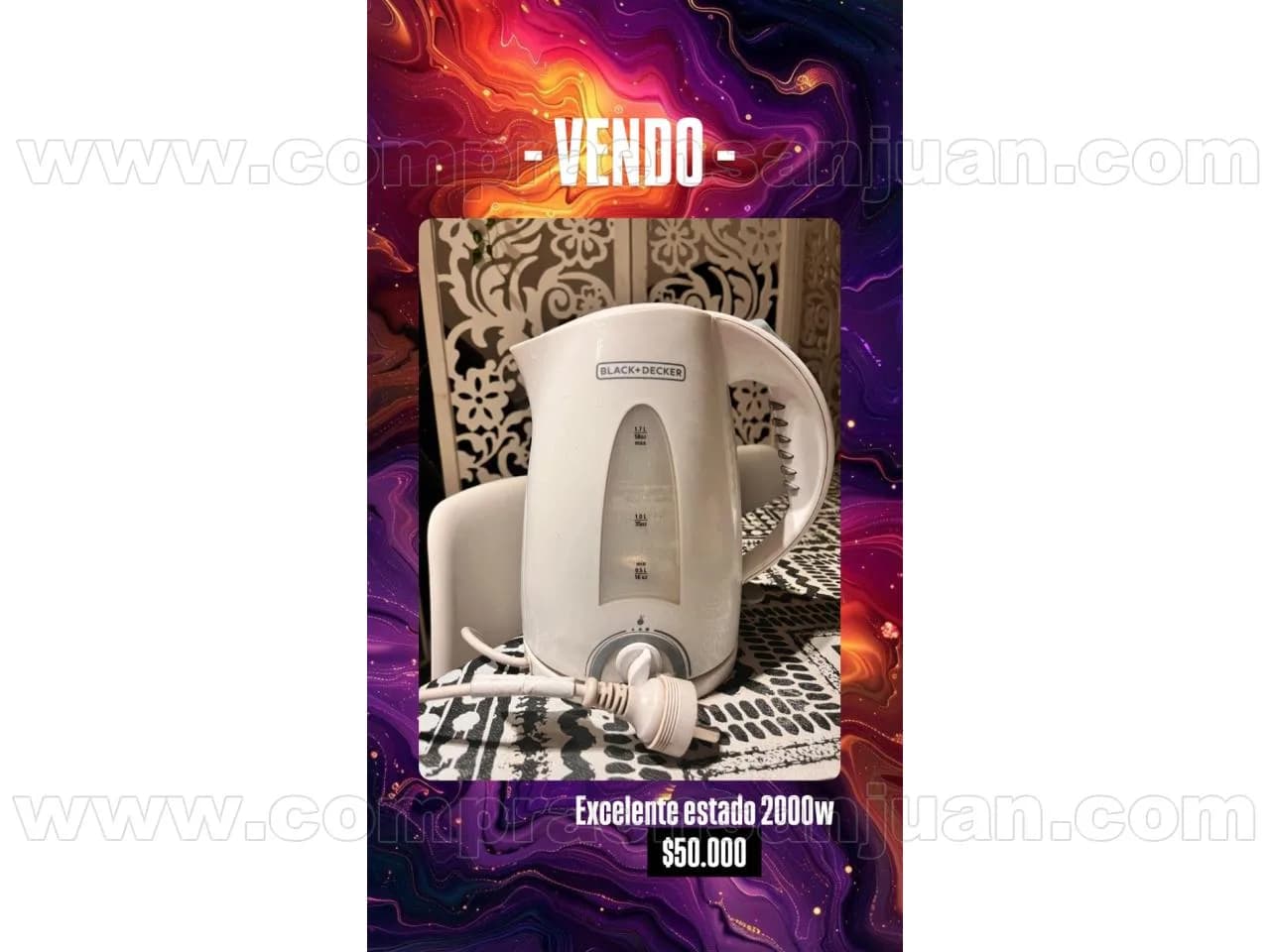 Pava Eléctrica Black Decker