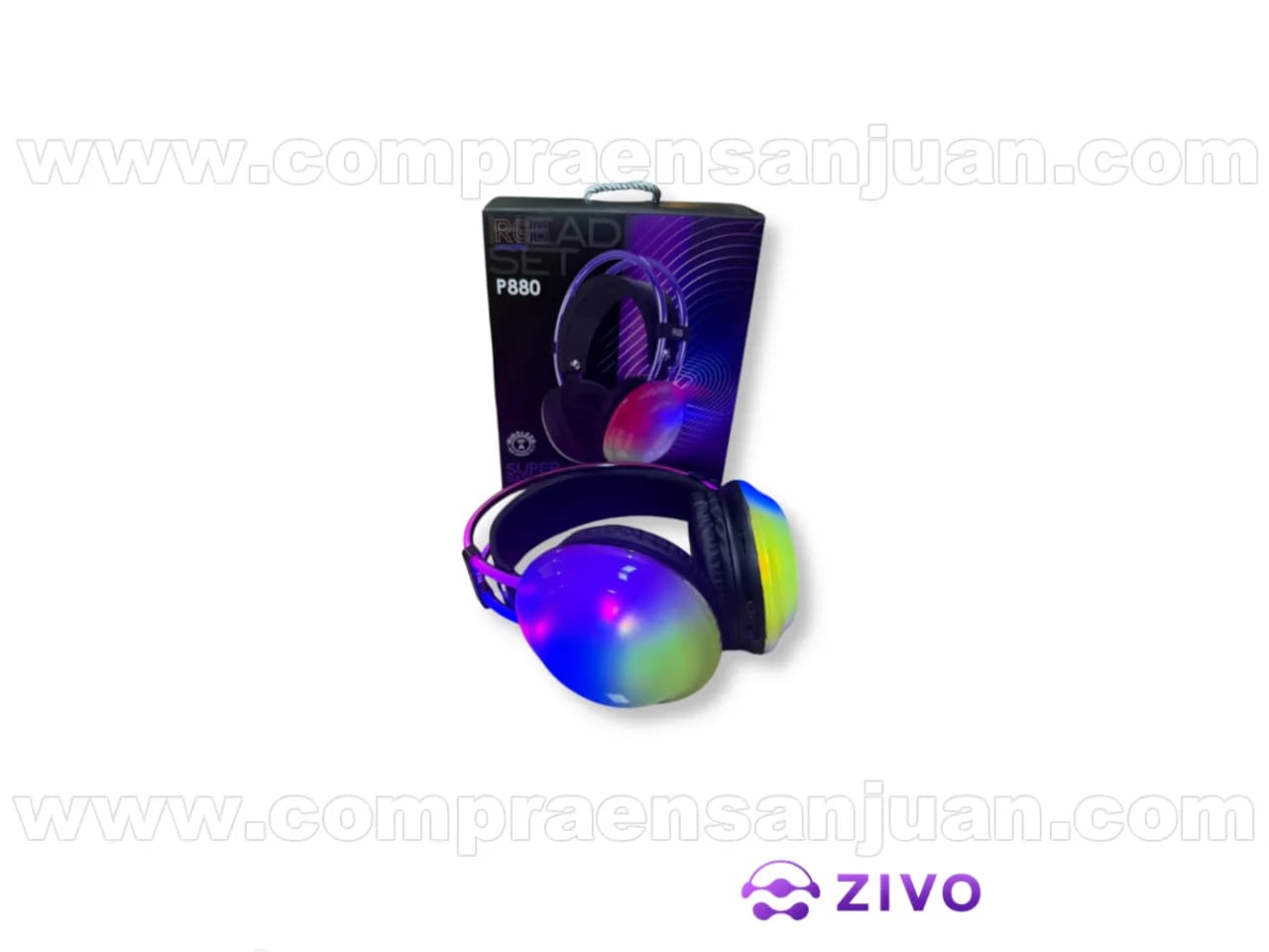Auriculares Con Luces Rgb