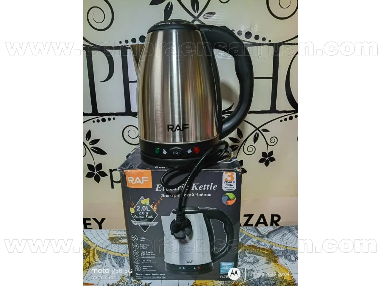 Pava Electrica 2l Con Corte De T° ☕🧉