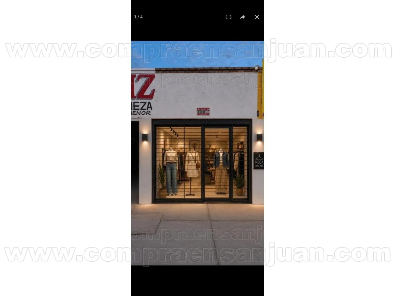 Local Para Salon Comercial 50 Metros Con Un Baño Calle Progreso Rawson