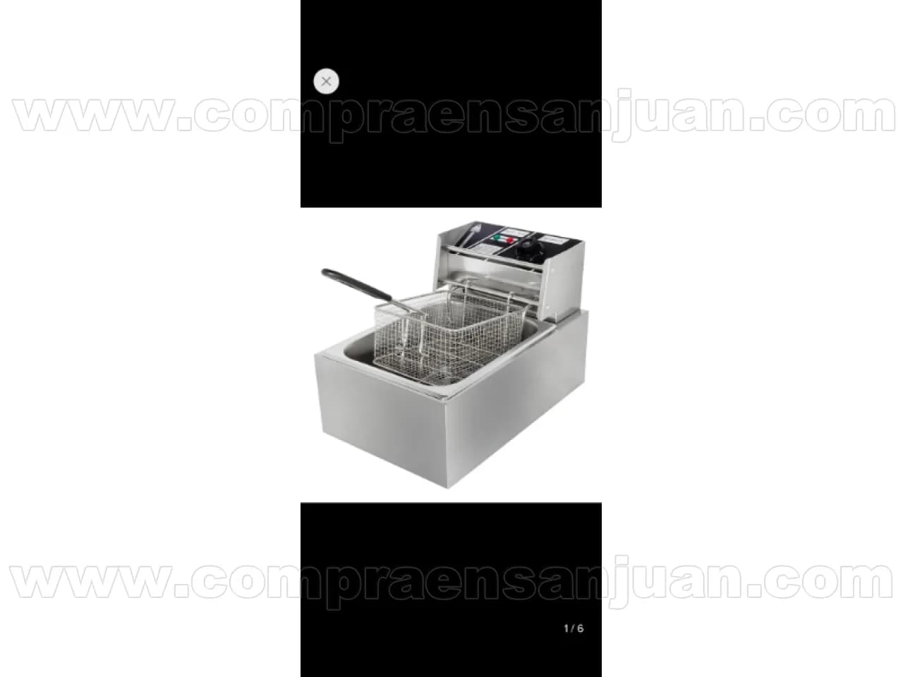 Freidora Eléctrica Daewo 10lts