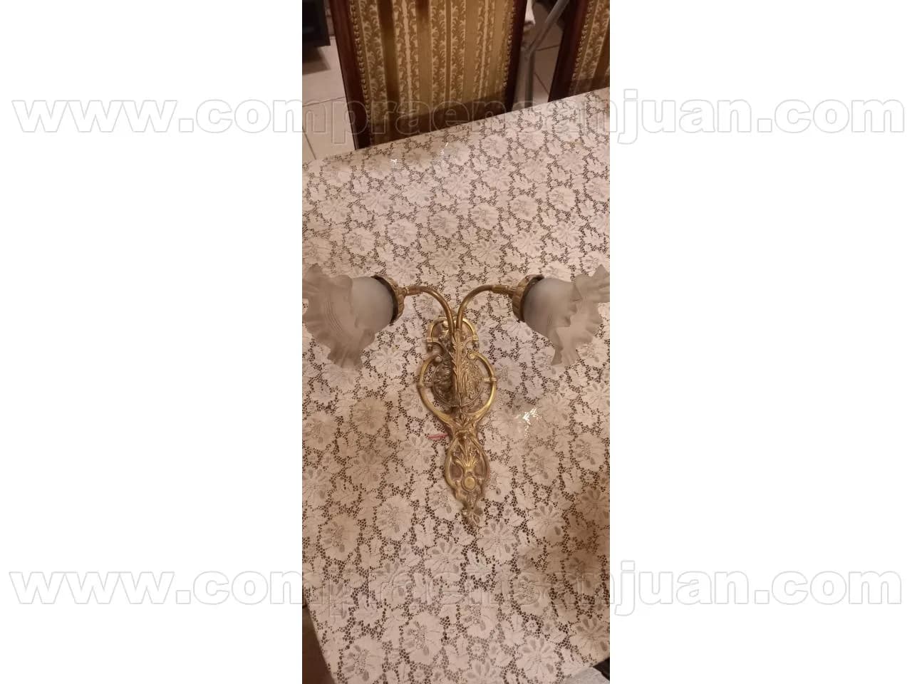 Apliques De Pared De Bronce