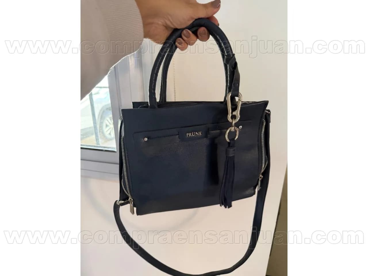 Cartera Prune Azul Marino