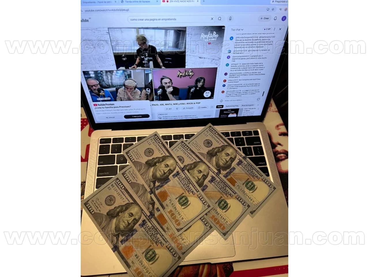 Dolares Azules ( Foto Propia )