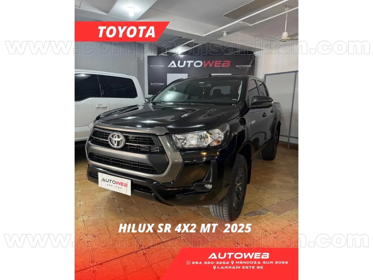 Toyota Hilux Sr 4x2 Mt 2025 Impecable
