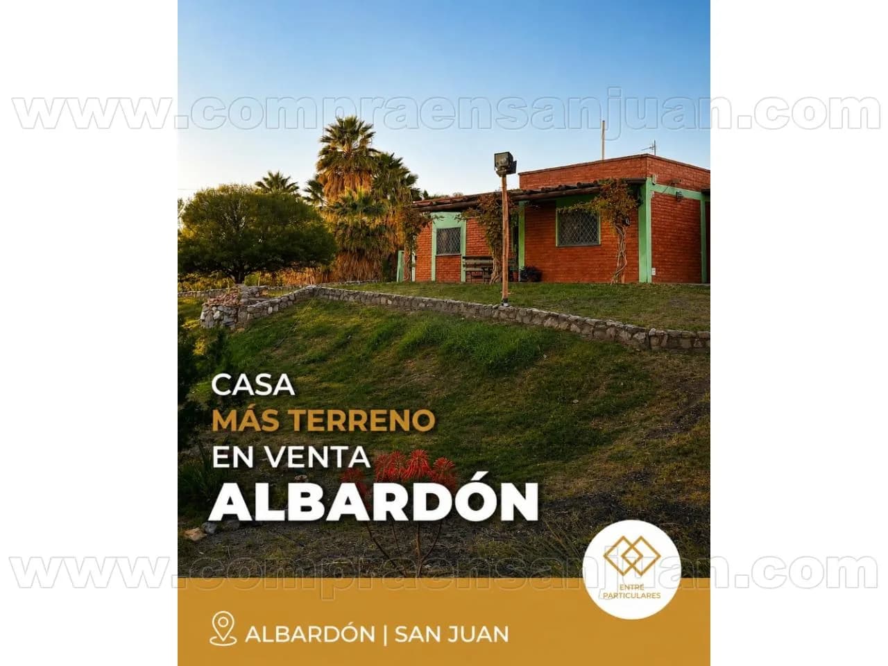 Venta. Casa Con Terreno De Casi 1 Hectárea. Albardon
