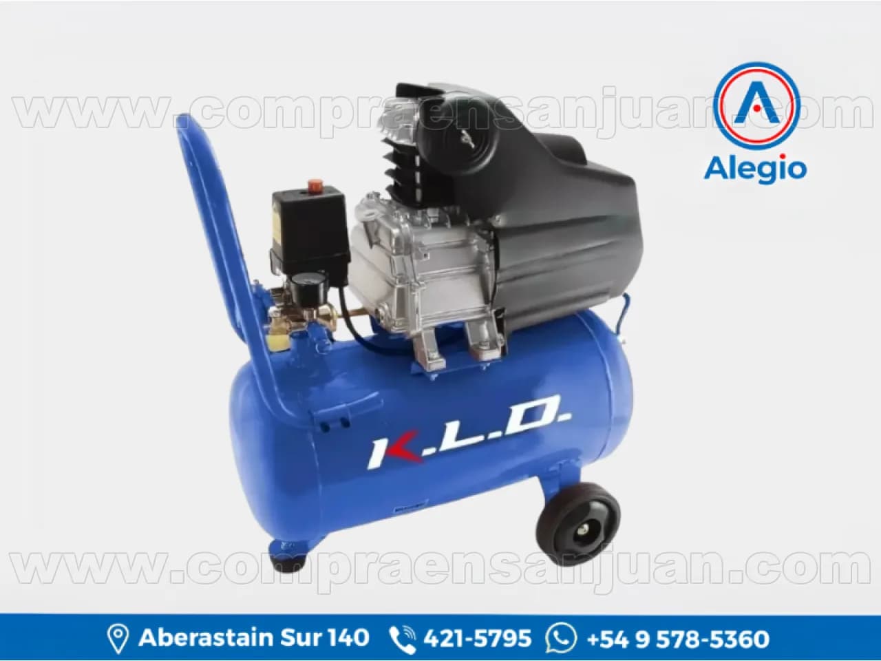 Compresor De Aire Zero Zeco50k 50l 2.5hp 116psi - Nuevo - (#84516)