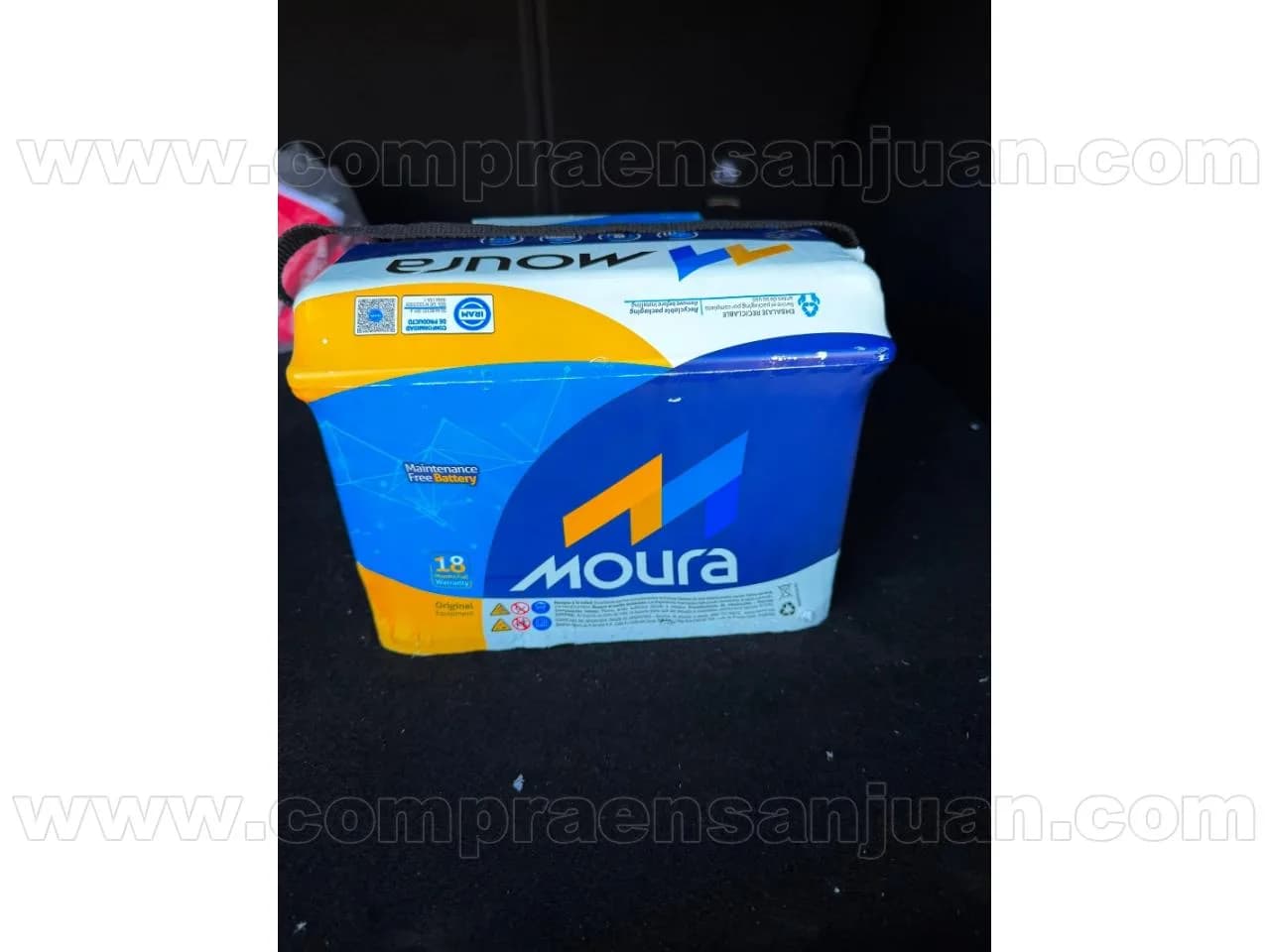 Liquido Ya Batería Moura 70 Amp Original