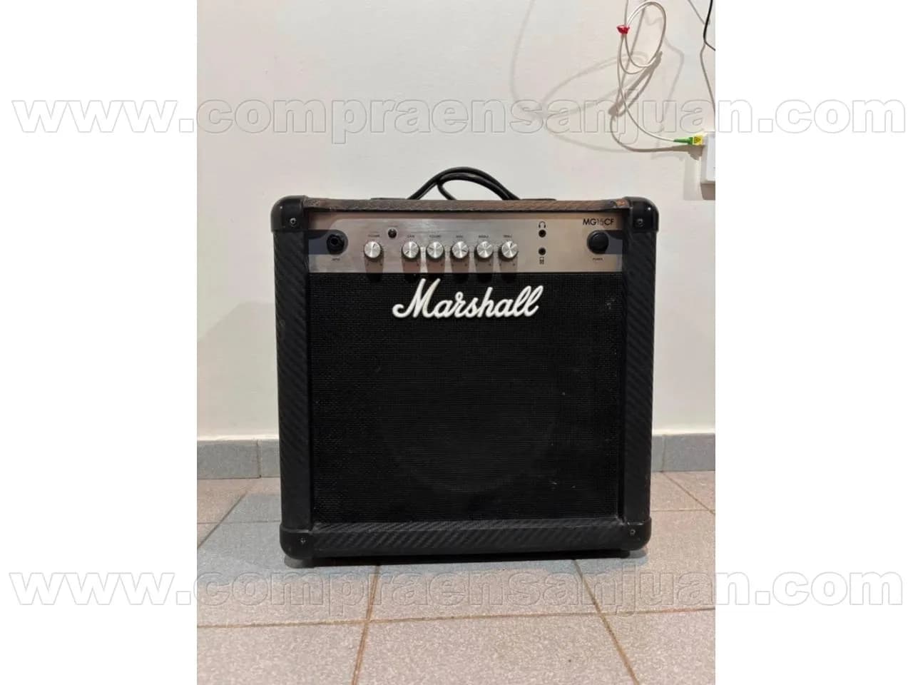 Amplificador Marshall Mg15 Carbon Fibre