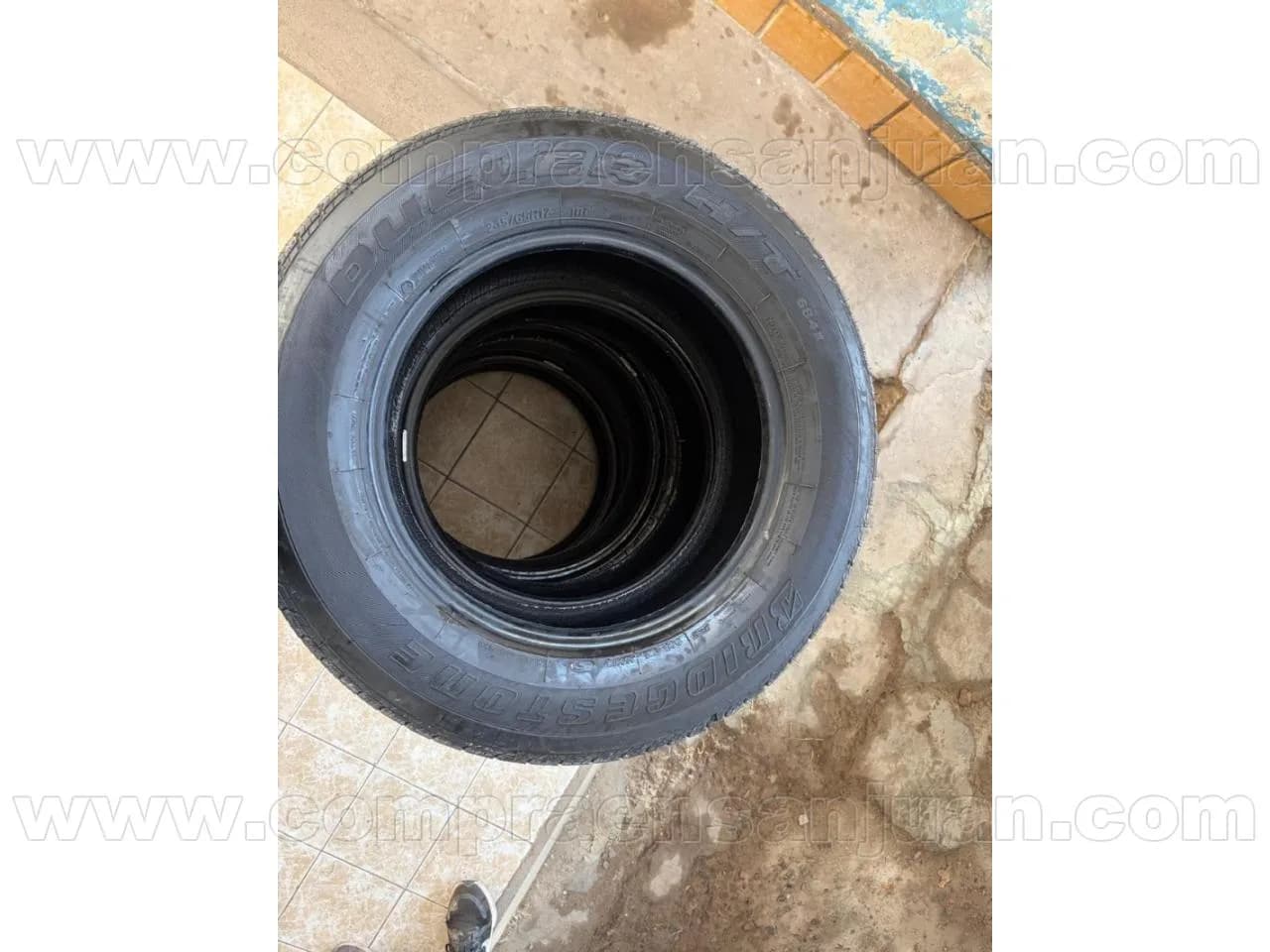 Cubiertas Bridgestone Dueler 265/45/17